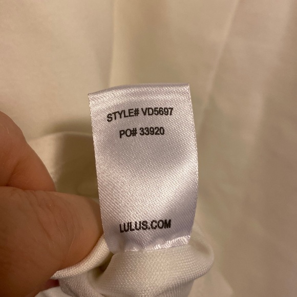 Off-white Lulus Dress - Picture 6 of 6